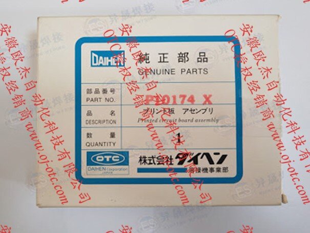 OTC DAIHEN P10174X circuit board for XD series welder – front view OTC DAIHEN P10174X genuine circuit board for XD series welding machine