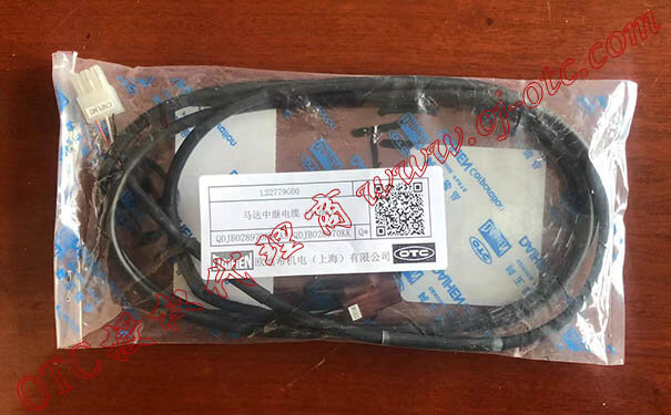 OTC DAIHEN L22779G00 motor extension cable – packaging OTC DAIHEN L22779G00 motor extension cable in small bag packaging
