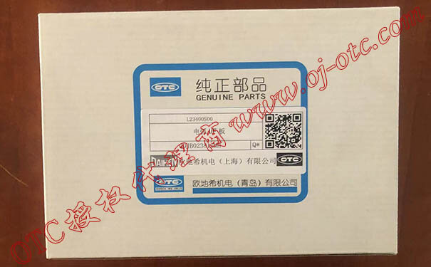 OTC DAIHEN L23400S00 circuit board – close-up Close-up of OTC DAIHEN L23400S00 arc IF circuit board showing markings