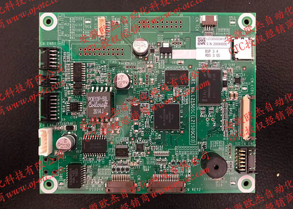 OTC DAIHEN L21505C00 board – component side OTC DAIHEN L21505C00 circuit board component side view