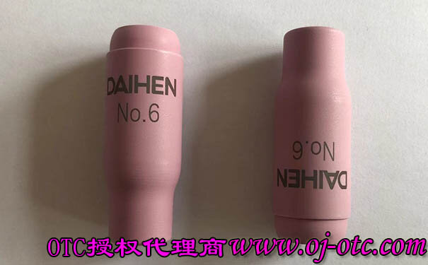 OTC DAIHEN H21B21 nozzle – side view OTC DAIHEN H21B21 ceramic nozzle side view