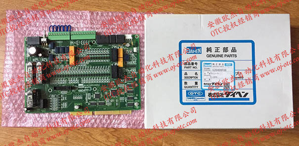OTC DAIHEN L20400F board showing connectors