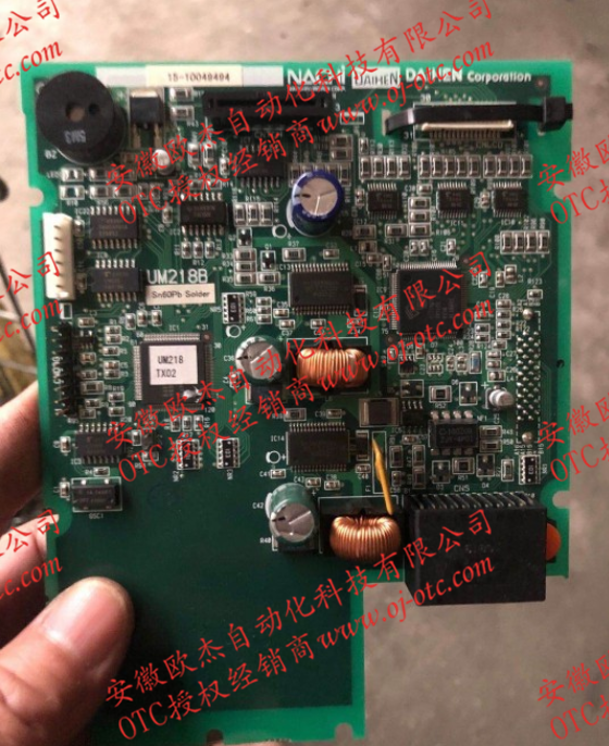 OTC DAIHEN UM218B circuit board component side view