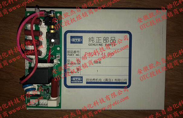 OTC DAIHEN P10474L00 circuit board with connectors
