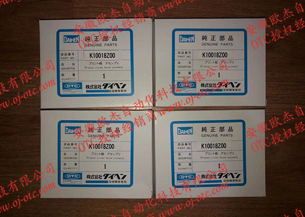 OTC DAIHEN K10018Z00 circuit board component side view