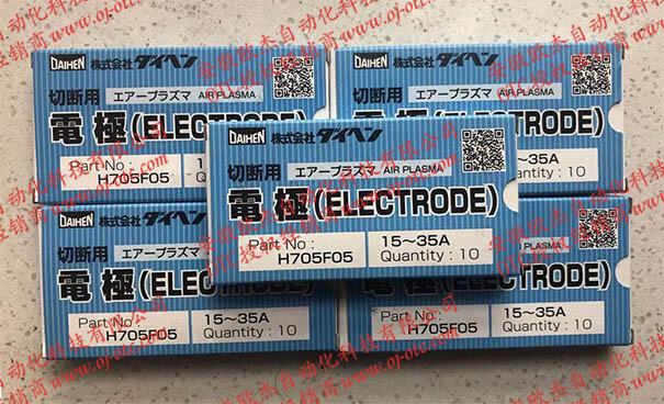 OTC DAIHEN H705F05 electrode side view