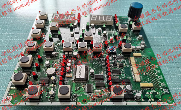 OTC DAIHEN P10492P00 circuit board component side view