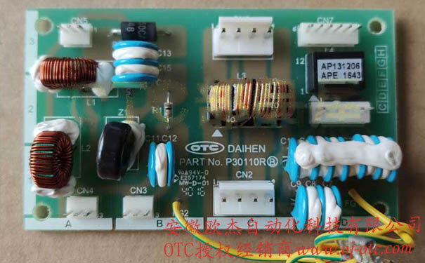 OTC DAIHEN P30110R circuit board for CPVE400/CPVE500 front view