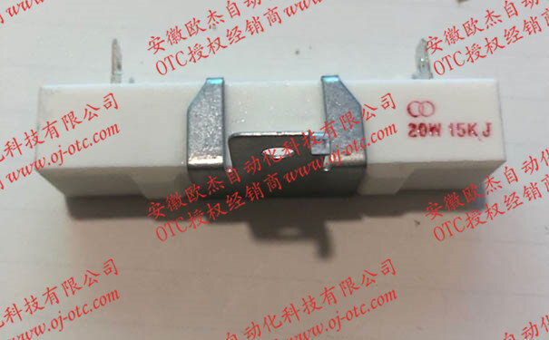 OTC DAIHEN 4509-825 cement resistor front view