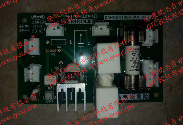 OTC DAIHEN P30110X00 circuit board component side