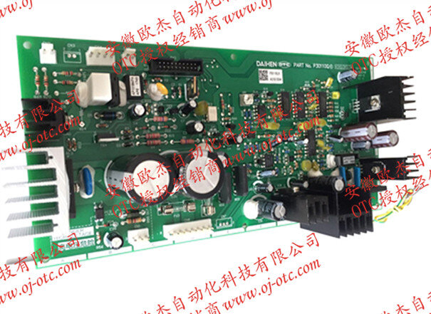 OTC DAIHEN P30110Q circuit board label and connectors