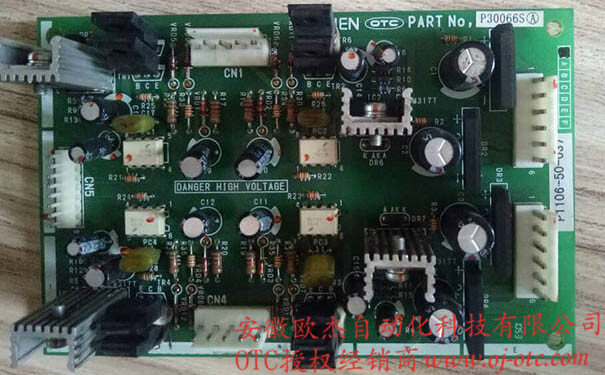 OTC DAIHEN P30066S circuit board for CPVE400 front view