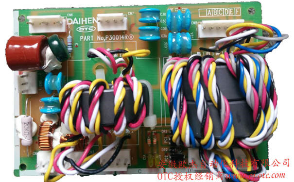 OTC DAIHEN P30014R circuit board front view