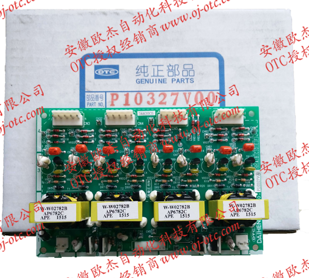 OTC DAIHEN P10327V circuit board for DM350 welder front view
