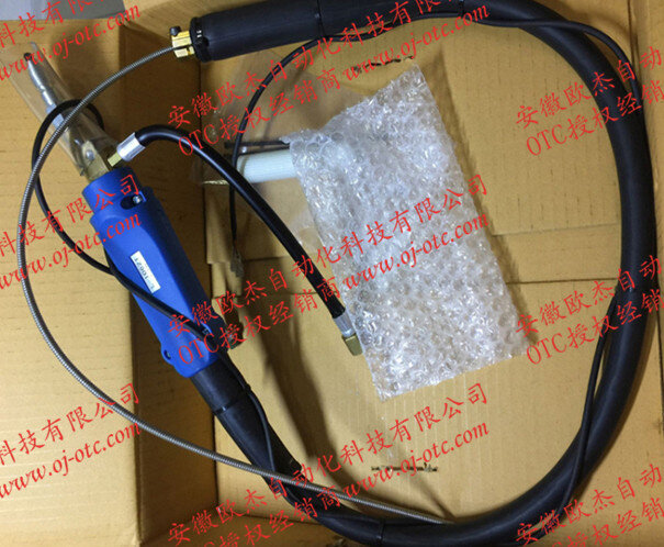 OTC DAIHEN L10261 cable – connector detail OTC DAIHEN L10261 welding torch cable connector detail