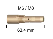 Binzel ABIROB® A360 contact tip holder