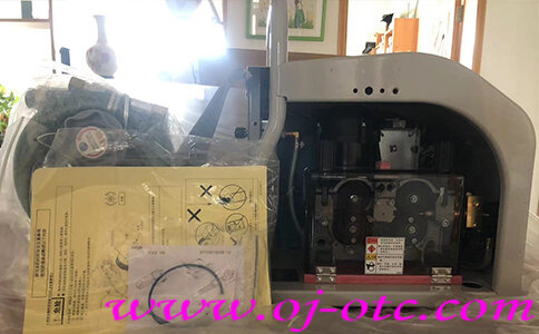 OTC DAIHEN CMV-7402 wire feeder bottom interface