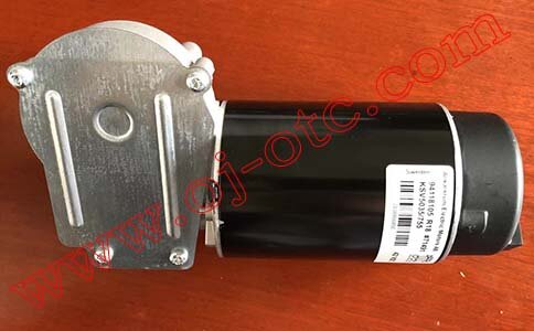 Close-up of OTC DAIHEN 4802-206 genuine wire feeder motor for AF4001