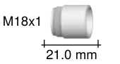 Binzel ROBOWHPP W500 Gas Diffuser