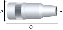 Binzel ABIROB W500 Gas Nozzle