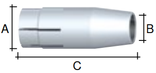 Binzel ROBO 455D Gas Nozzle