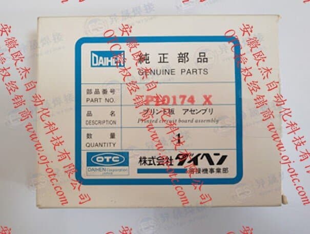 OTC Daihen Genuine PCB P10174X Front View