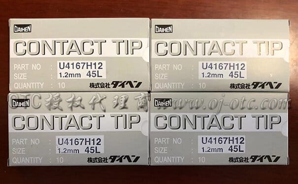 OTC Contact Tip U4167H12 Side Profile