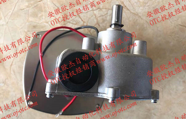 OTC Wire Feed Motor U30055L01 Nameplate