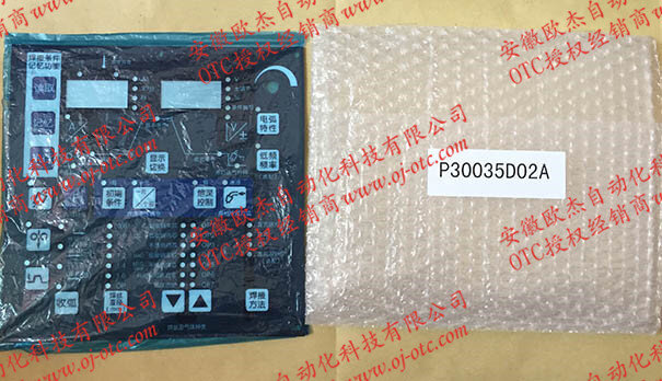 OTC DP400 Membrane P30035D02A Printing Details