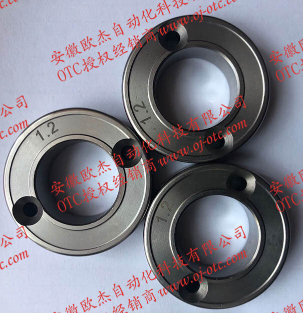 OTC U30057M03 Side Profile and Hardened Layer OTC Wire Feed Roller U30057M03 Side View