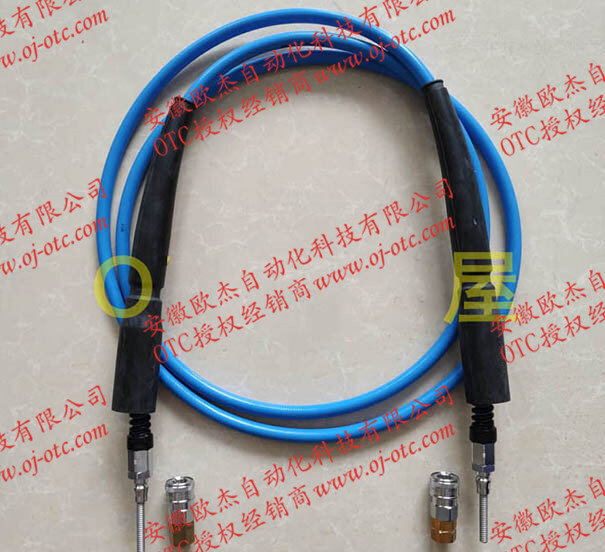 OTC Daihen L10597D00 Close-up OTC Daihen L10597D00 Conduit Details