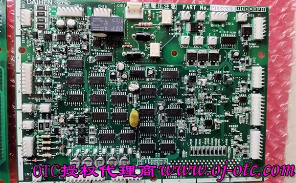 OTC Welding Machine PCB P10327U (P10327U00) OTC PCB P10327U Component Layout