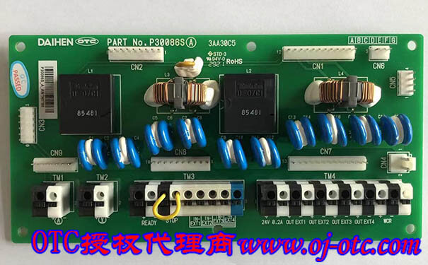 OTC Circuit Board P10261Q Main Control Board Genuine OTC Daihen Welding Machine Circuit Board P10261Q Front View