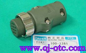100-1381 OTC Welding Machine 10-pin Aviation Socket
