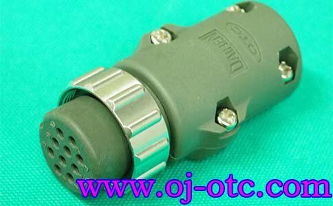 OTC 10-Pin Socket 100-1381 Branding OTC Daihen 10-Pin Aviation Socket 100-1381 Detail