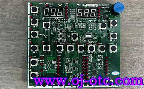 Genuine OTC Daihen PCB P10346R00 Front View