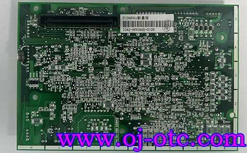 OTC Daihen PCB P10464U00 Rear View OTC Daihen PCB P10464U00 Rear View