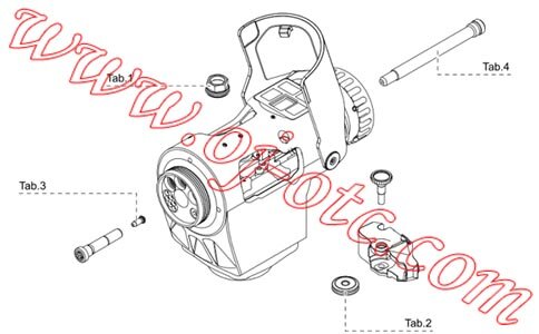 Fronius CMT Wire Feeder Motor Accessories Fronius CMT Wire Feeder Motor Exploded View and Consumables